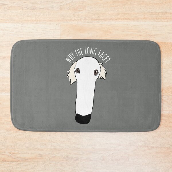 Item preview, Funny Borzoi - why the long face? designed and sold by Yarafantasyart.