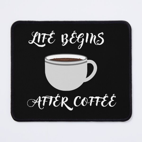 Item preview, Life begins after coffee designed and sold by dominikz96.