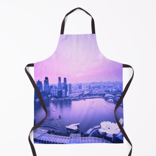 Item preview, Sunset at the marina in Singapore designed and sold by fowons.