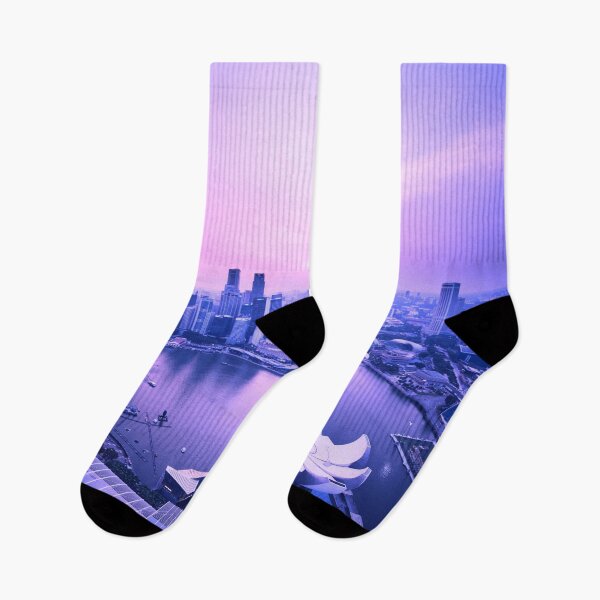 Item preview, Sunset at the marina in Singapore designed and sold by fowons.