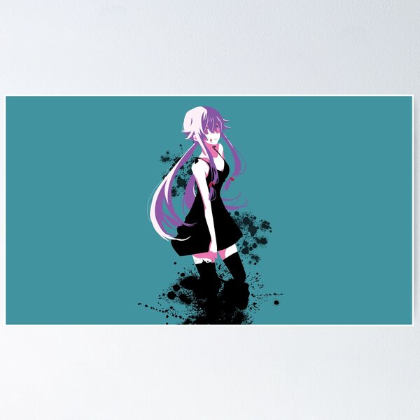 Athah Designs Anime Mirai Nikki Yuno Gasai 13*19 inches Wall