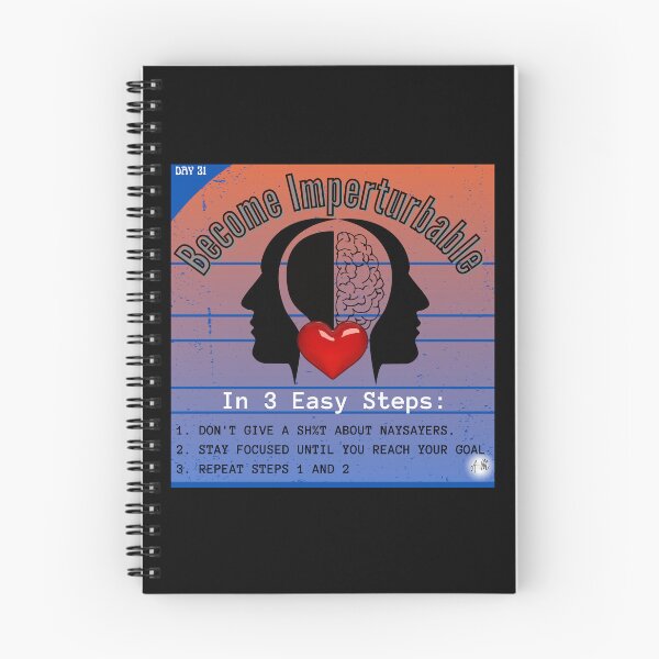 Item preview, Day 31 of the year: Become imperturbable in 3 easy steps designed and sold by BuddyBoots.