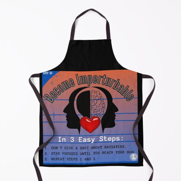 Item preview, Day 31 of the year: Become imperturbable in 3 easy steps designed and sold by BuddyBoots.