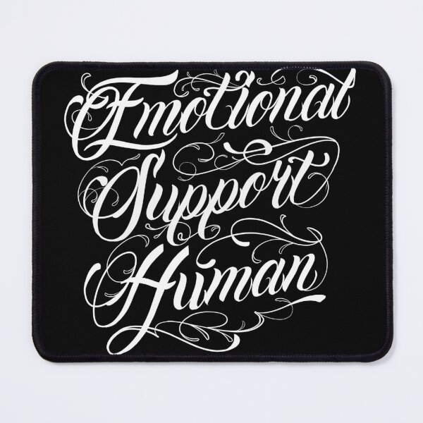 Item preview, Emotional support human designed and sold by Strange Little Art.