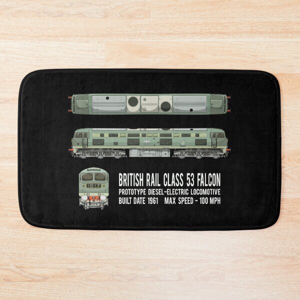 Item preview, British Rail Class 53 Falcon Prototype Locomotive Train Diagram Gift designed and sold by Maljonic.