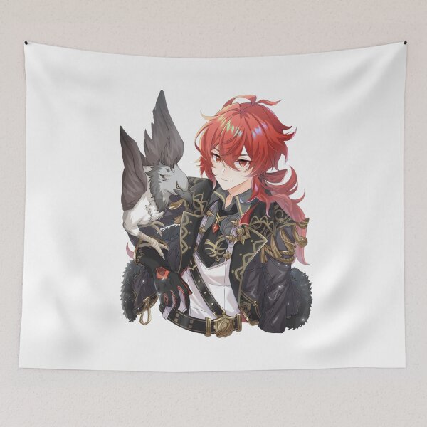 Item preview,  Genshin Impact, Diluc Ragnvindr designed and sold by Fire-Song.