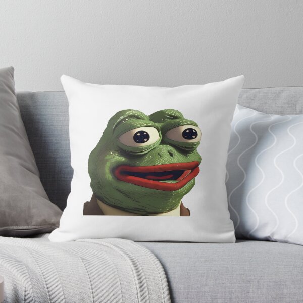 Pepe The Frog Smug Face With Smile And Hand On Chin Meme Kekistan