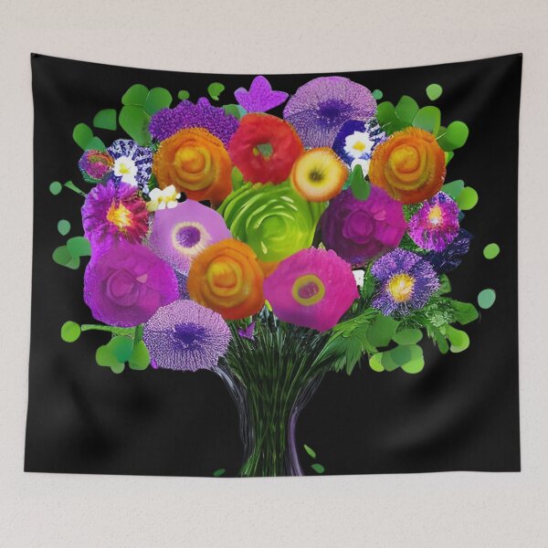 Item preview, Fantasy Flower Bouquet designed and sold by gramizzia.