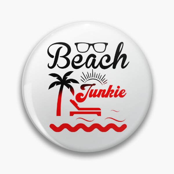 Artikelvorschau, Strand-Junkie entworfen und verkauft von Sick Creativity.