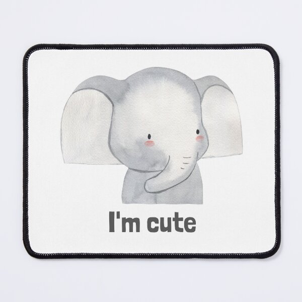 Item preview, Cute Elephant designed and sold by YAKA-CLOTHING.