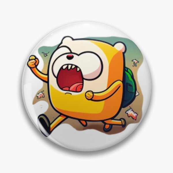Item preview, Adventure Time Jake Running designed and sold by MARS  Design.