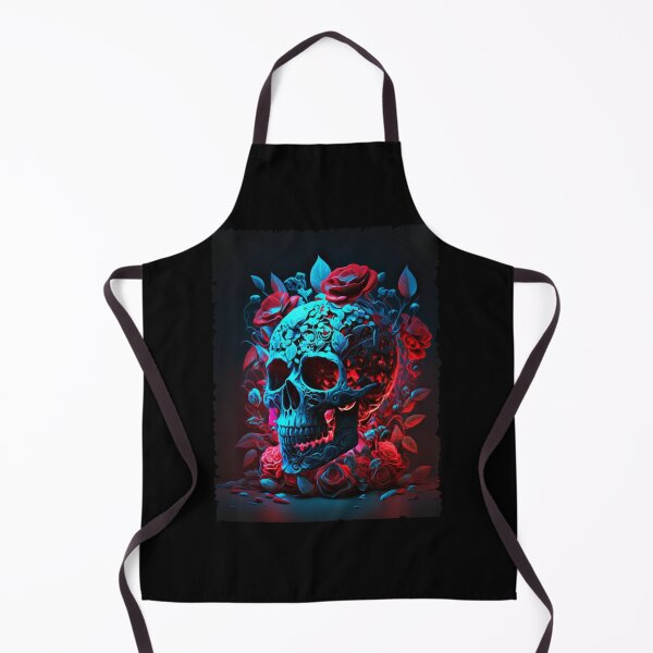 Item preview, Colorful Roses Skull designed and sold by YM-ART.