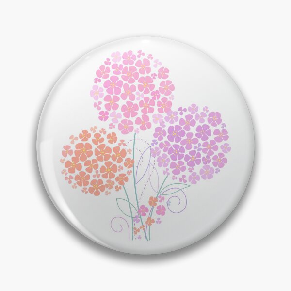 Item preview, Boukuet Of Pink,Orange And Violet Flowers designed and sold by Tasha-design.