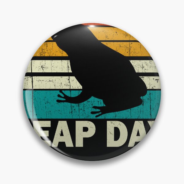 Item preview, Leap Year February 29 Birthday Frog Vintage | Retro Sunset designed and sold by uFit.