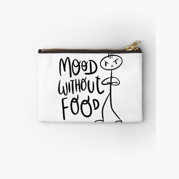 Item preview, Mood Without Food - Hangry Stick Figure designed and sold by bennetthuskers.