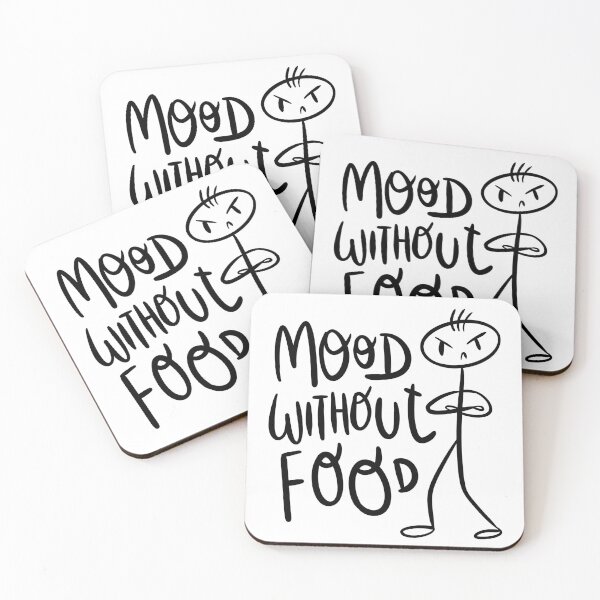 Item preview, Mood Without Food - Hangry Stick Figure designed and sold by bennetthuskers.