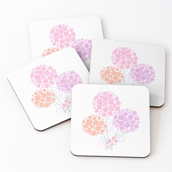 Item preview, Boukuet Of Pink,Orange And Violet Flowers designed and sold by Tasha-design.