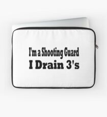 Funda para portátil Shooting Guard T Shirt - Camiseta divertida del baloncesto