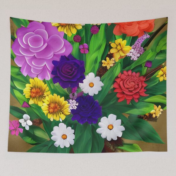 Item preview, Fantasy Flower Bouquet designed and sold by gramizzia.