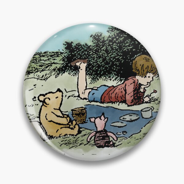 Item preview, Christopher Robin, Winnie the Pooh, and Piglet  designed and sold by Amy Olsen.