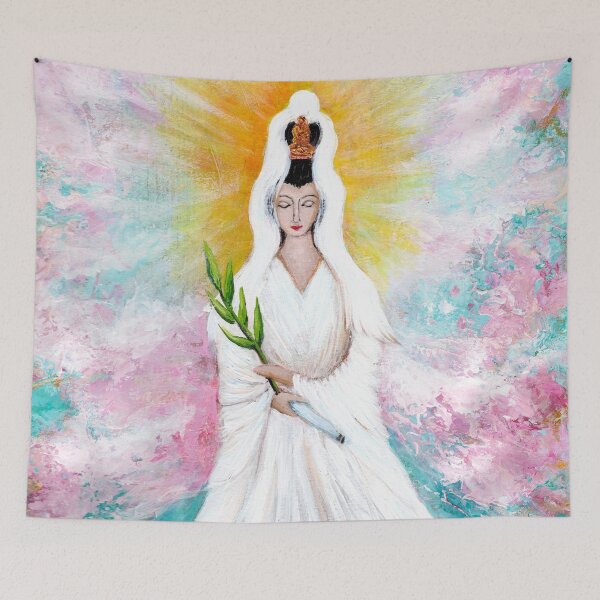 Item preview, Guanyin Buddha Art designed and sold by Roy & Tiffany.