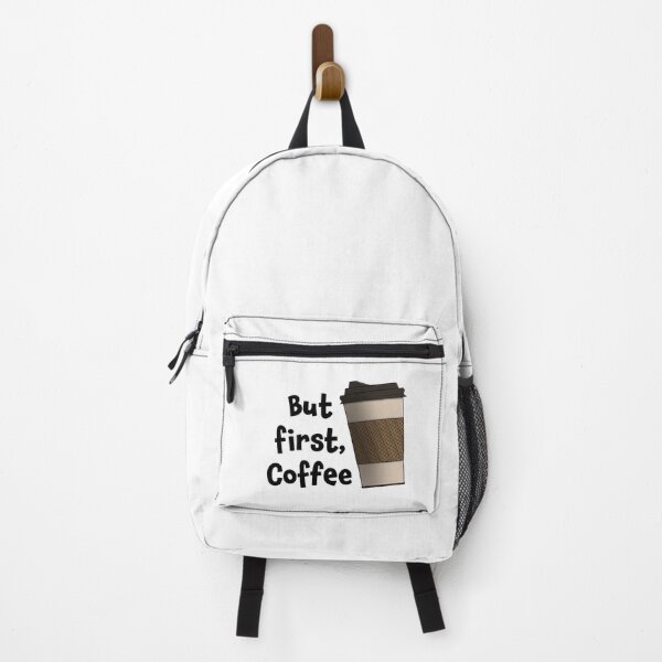 Item preview, But First Coffee with take away Coffee designed and sold by CreativeDraws42.