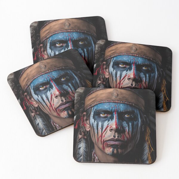 Item preview, American Indian, war paint designed and sold by PixelPusherArt.