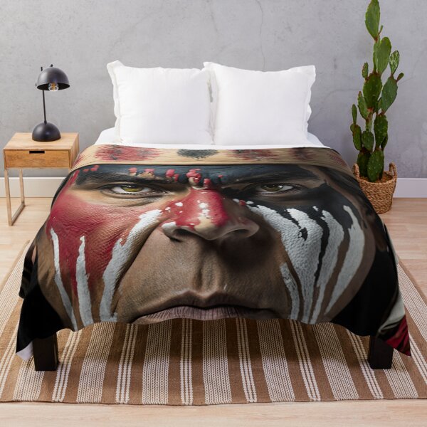 Item preview, American Indian, war paint - 002 designed and sold by PixelPusherArt.