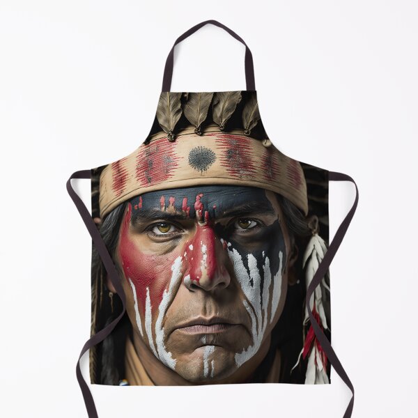Item preview, American Indian, war paint - 002 designed and sold by PixelPusherArt.