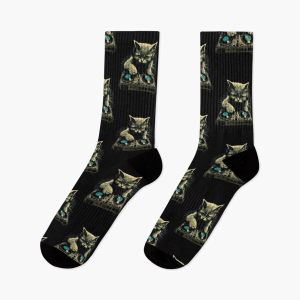 Item preview, Cat DJ - Blue Kitty - DJ Cat - Deadmau5 - Deadmouse designed and sold by IfDesignGroup.
