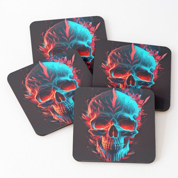 Item preview, Terrifying skull for motorcyclists designed and sold by YM-ART.