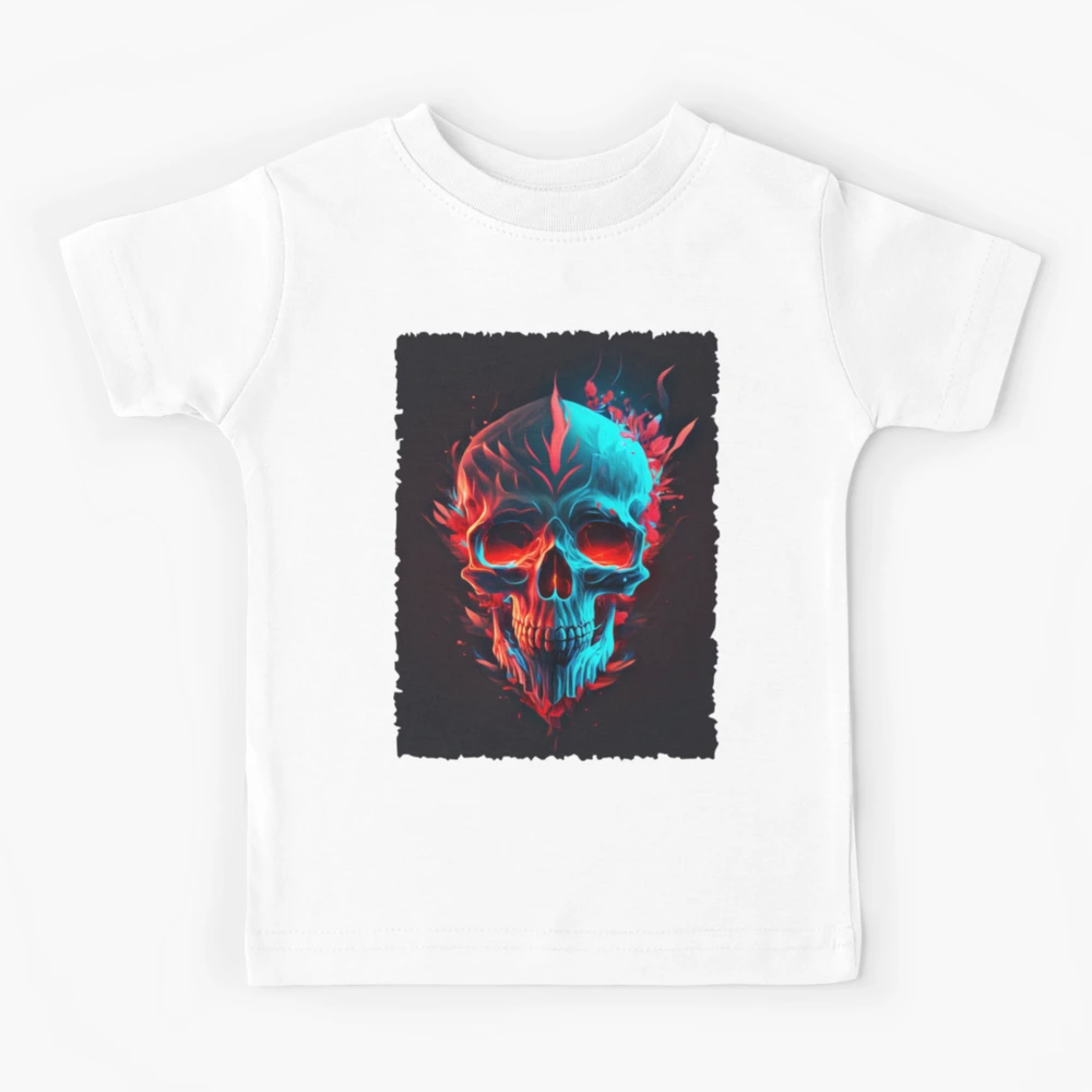 Terrifying skull for motorcyclists