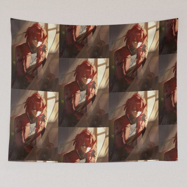 Item preview, Impacto de Genshin, Diluc Ragnvindr designed and sold by Fire-Song.