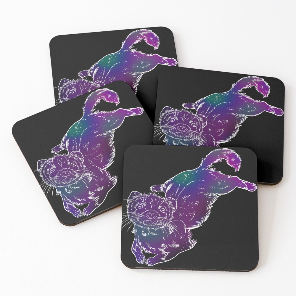 Item preview, Coasters (Set of 4) designed and sold by RabbitWild.