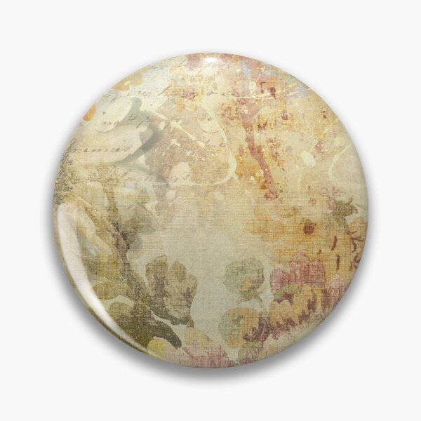 Item preview, Distressed retro vintage floral pattern  designed and sold by Flowerartlovers.