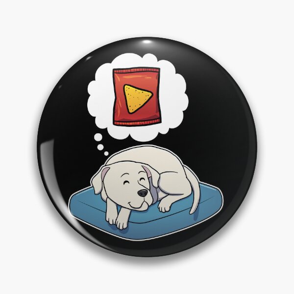 Item preview, Dogo Argentino dreaming about Corn Chips designed and sold by DoggieDelights.