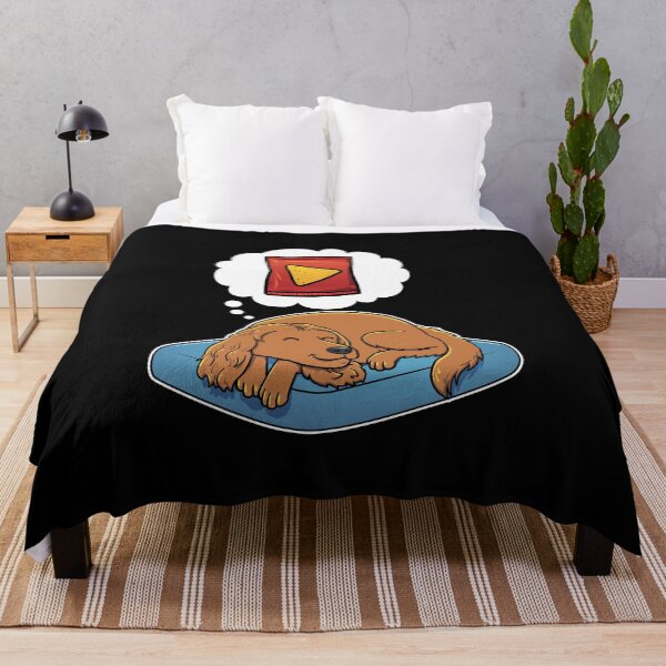 Item preview, English Cocker Spaniel dreaming about Corn Chips designed and sold by DoggieDelights.