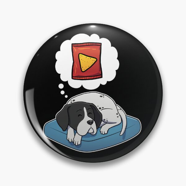 Item preview, English Pointer dreaming about Corn Chips designed and sold by DoggieDelights.