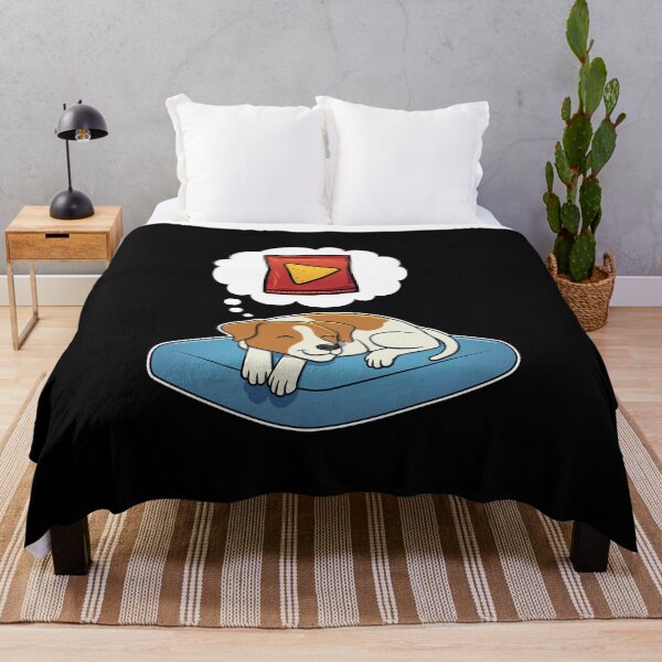 Item preview, Jack Russell Terrier dreaming about Corn Chips designed and sold by DoggieDelights.