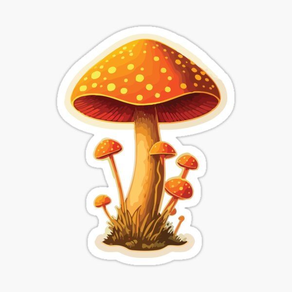 Orange Mushroom Merch & Gifts for Sale | Redbubble