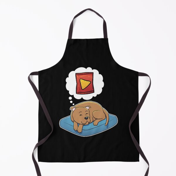Item preview, Staffordshire Bull Terrier dreaming about Corn Chips designed and sold by DoggieDelights.