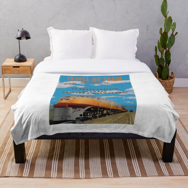 Item preview, Cartel de viaje de Milwaukee Road Hiawatha designed and sold by loggeron30.