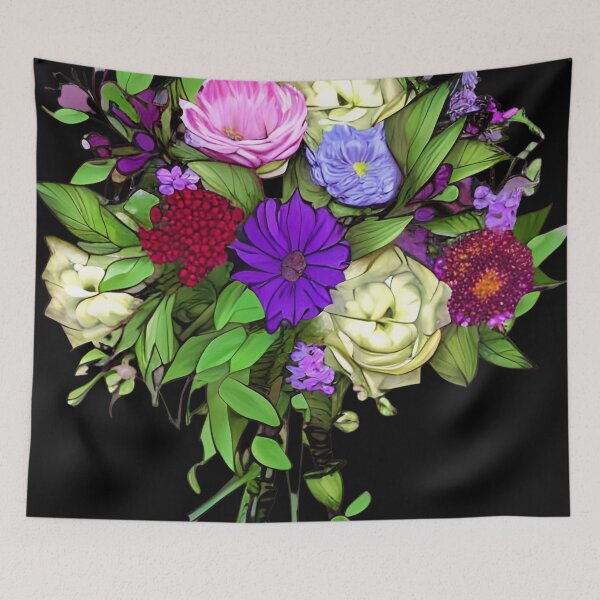 Item preview, Fantasy Flower Bouquet designed and sold by gramizzia.