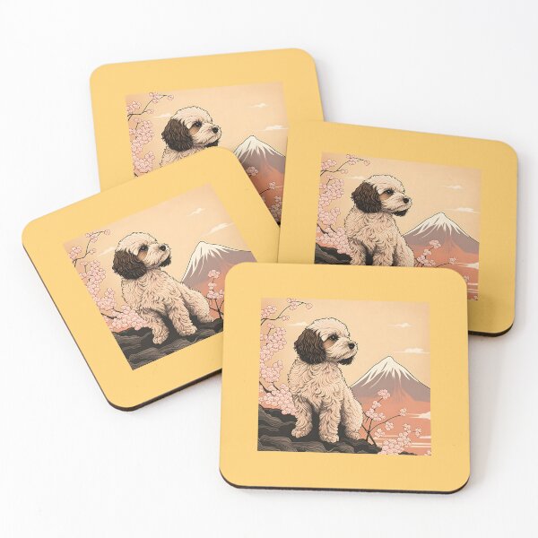 Item preview, Dog Ukiyo-e style designed and sold by Vividy.