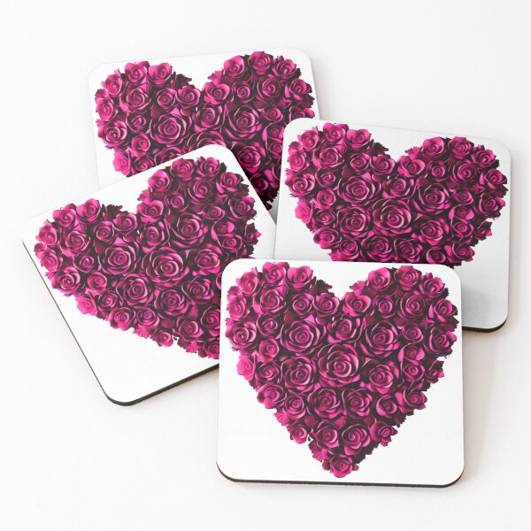 Item preview, Pink Rose Heart designed and sold by Healio2.