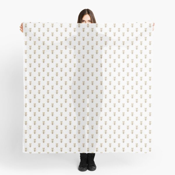 Queen Bee | Vintage Honey Bees | Gold and White | Scarf