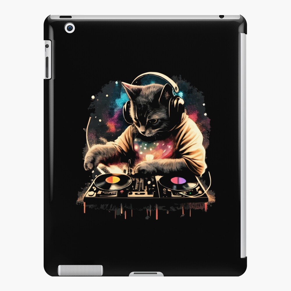 Cat DJ - Space Galaxy - DJ Cat - Deadmau5 - Deadmouse | Poster