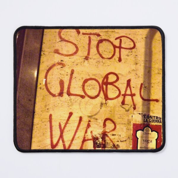 Item preview, Stop Global War designed and sold by BreeFarinaPhoto.