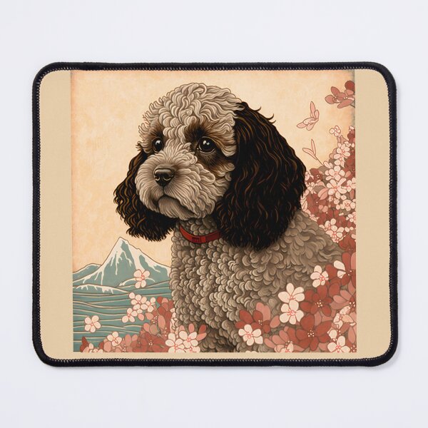 Item preview, Dog Ukiyo-e style designed and sold by Vividy.