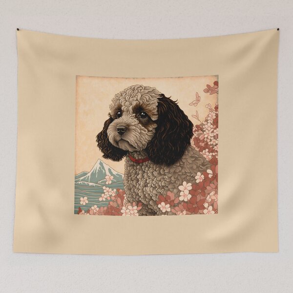 Item preview, Dog Ukiyo-e style designed and sold by Vividy.